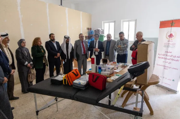 L'Agence Bayt Mal Al-Qods Acharif soutient des centres de santé à Al-Qods avec des équipements médicaux