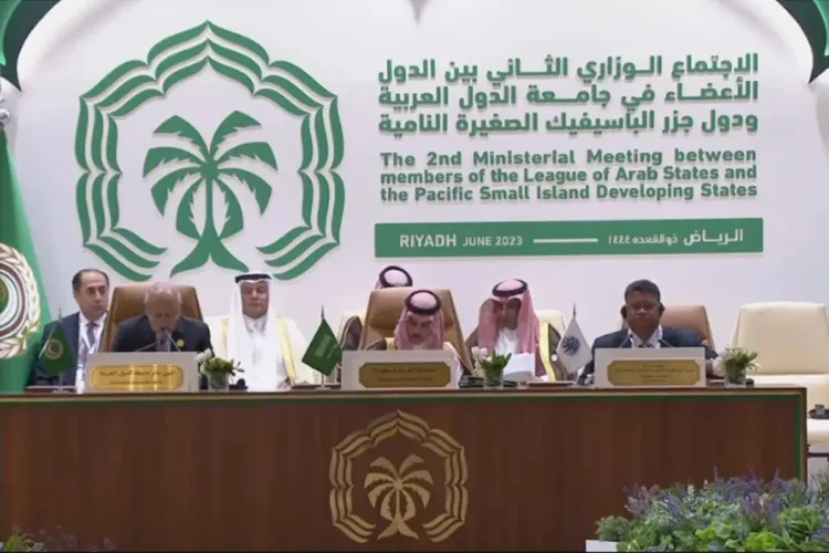 Réunion des pays arabes et des États insulaires du Pacifique: La Déclaration de Riyad souligne la nécessité de faire face aux défis climatiques