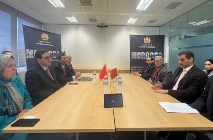 34e Assemblée de l’OMI _ M. Kayouh tient une série d’entretiens avec des ministres étrangers (1)