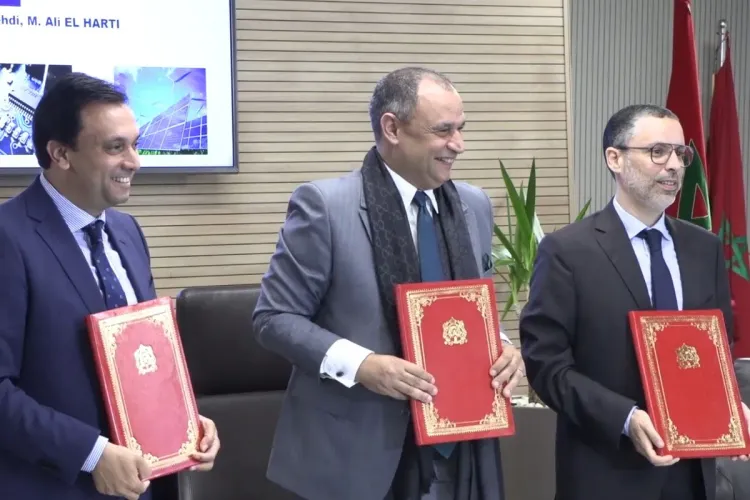 Signature de 04 conventions pour accompagner les étudiants et les lauréats de l'Ecole Arts et Métiers de Rabat