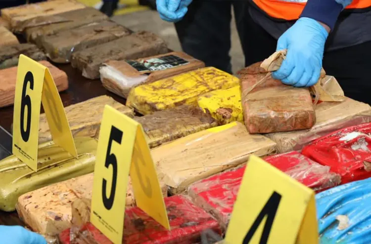 Mise en échec d'une tentative de trafic international de plus de 5 tonnes de chira au Port Tanger Med