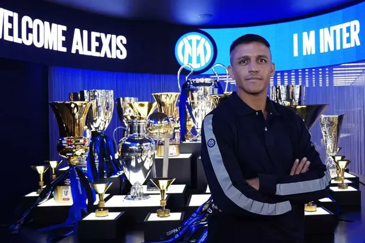 Alexis Sanchez de retour à l'Inter après une saison à Marseille