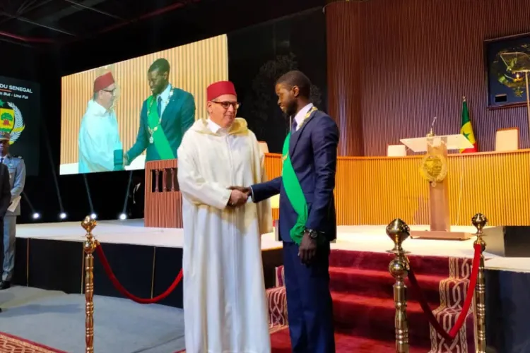 Aziz Akhannouch et Bassirou Diomaye Faye