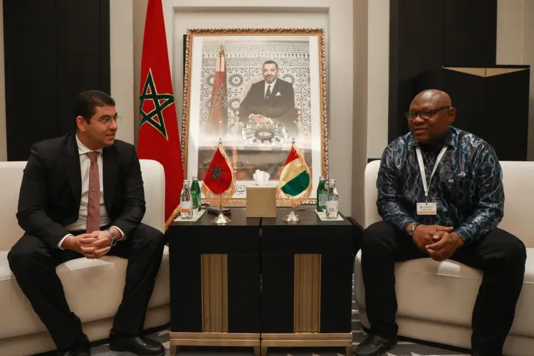 M. Bensaid s'entretient avec des ministres africains de la Culture