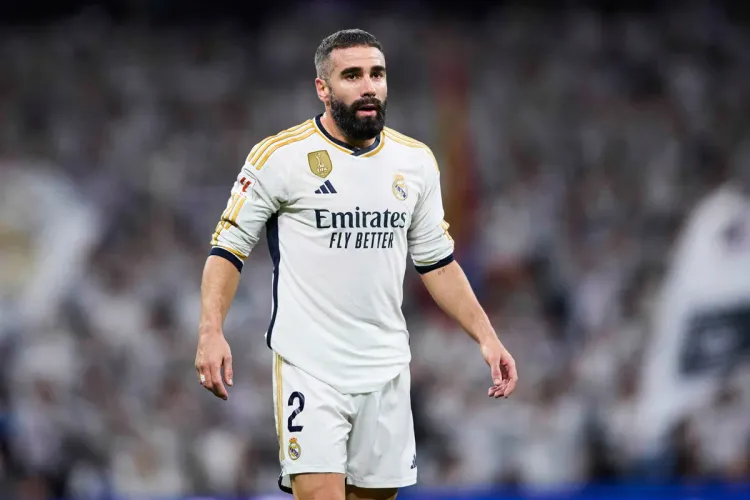 Blessé de Dani Carvajal