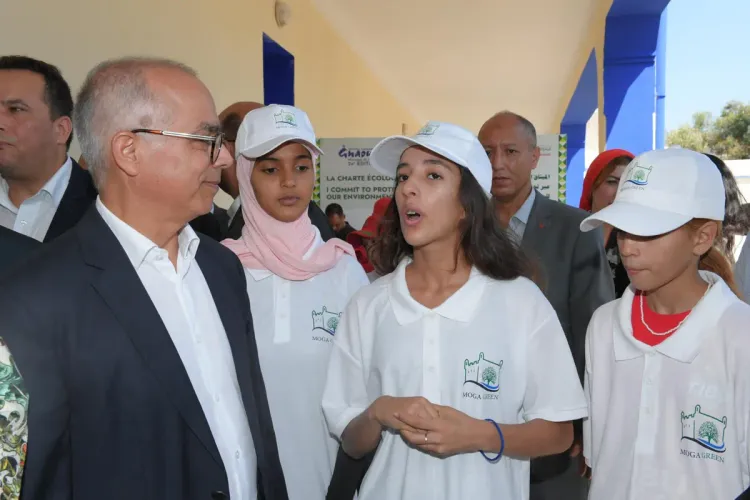 M. Bensoussa s'enquiert de l’expérience des clubs de la tolérance et des activités d’épanouissement des élèves