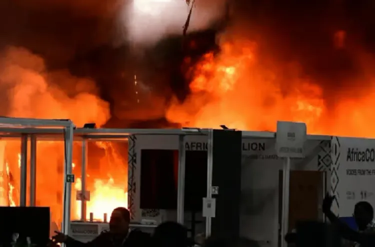 Le site de la COP30 « fermé temporairement » après un incendie