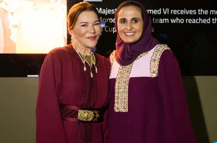 Année Culturelle Qatar-Maroc 2024 : SAR la Princesse Lalla Hasnaa et S.E. Sheikha Al Mayassa Bint Hamad Al-Thani président un dîner en l’honneur des invités présents au "Caftan Fashion Show"
