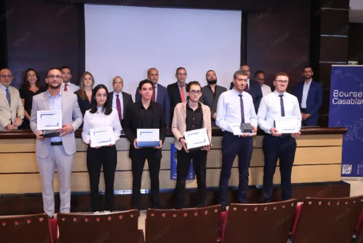 Casablanca _ remise des prix aux gagnants du Championnat de la Bourse 2025
