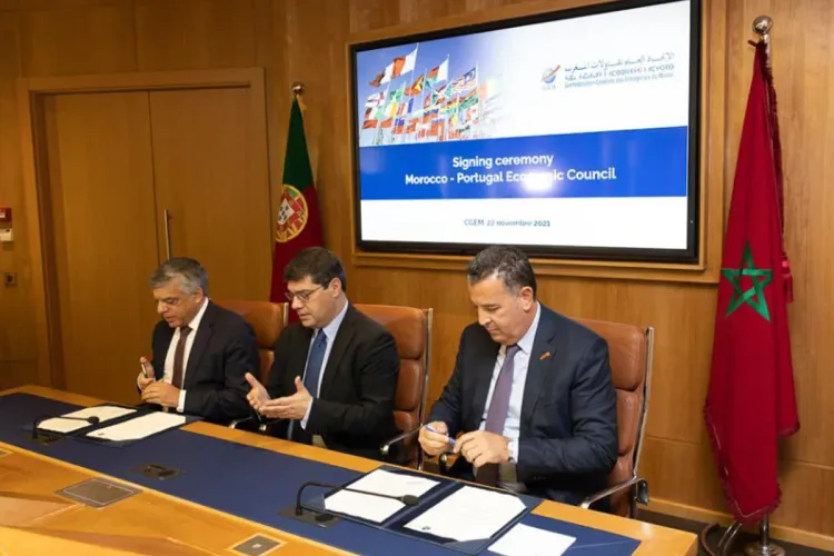Le président de la CIP pour le renforcement des échanges économiques maroco-portugais