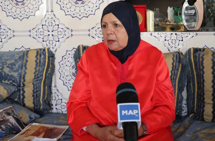 Charifa Meskaoui : plus qu'une championne, un symbole de la Marche Verte