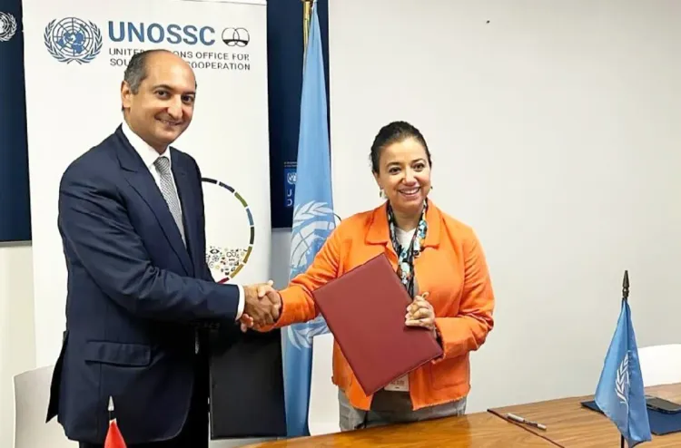 Coopération Sud-Sud et triangulaire: L'AMCI et l'UNOSSC renforcent leur partenariat
