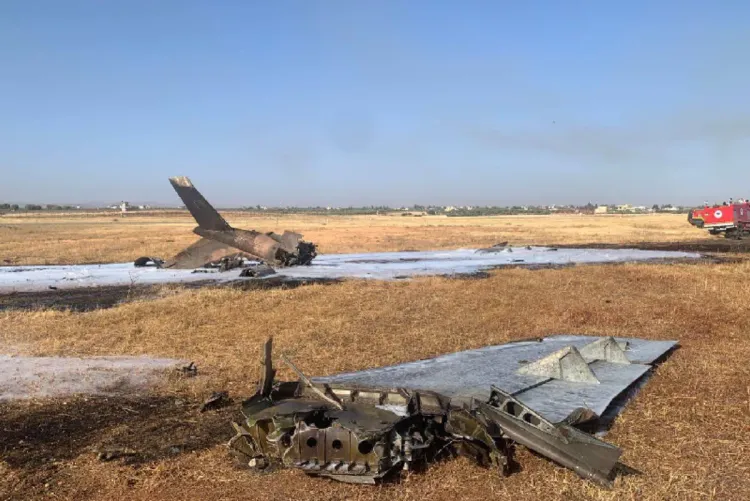 Crash d’un avion d’entraînement des Forces Royales Air au niveau de l'aéroport de Fès-Saïss (Communiqué)