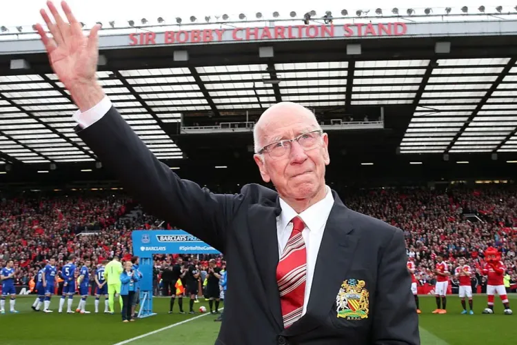 Décès de la légende du football anglais Bobby Charlton