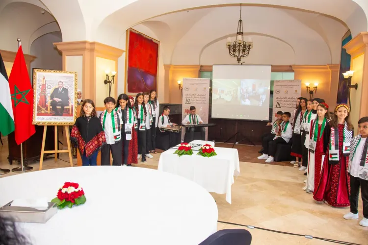 Skhirat: Des enfants d'Al Qods et leurs familles célèbrent la Fête de la Jeunesse