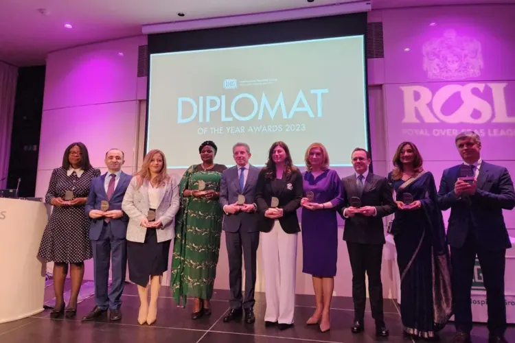 Diplomate de l’année 2023 de la région MENA: Le prix a été décerné au Royaume du Maroc