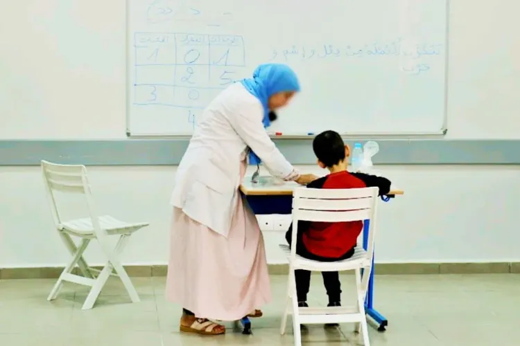 Enfants handicapés scolarisés
