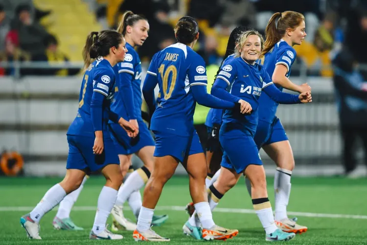 Equipe féminine de Chelsea au maroc