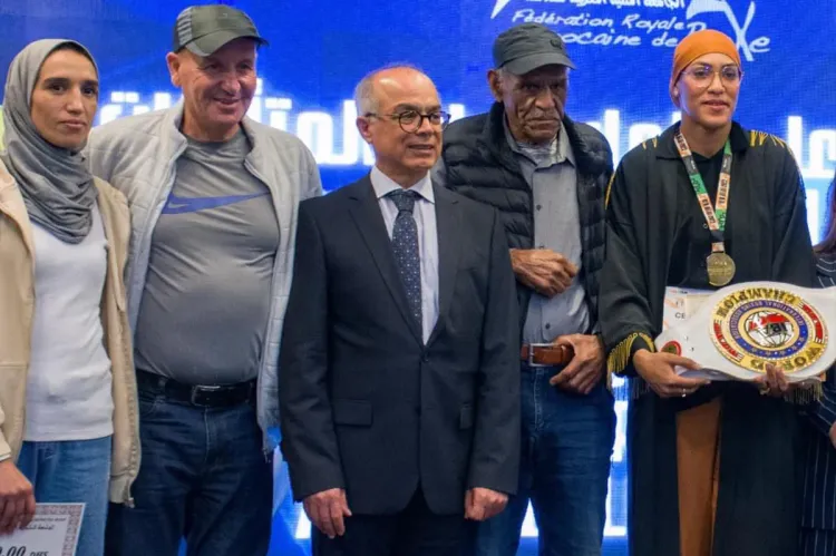 Championnats du monde de Boxe : Cérémonie en l'honneur de l'équipe nationale féminine