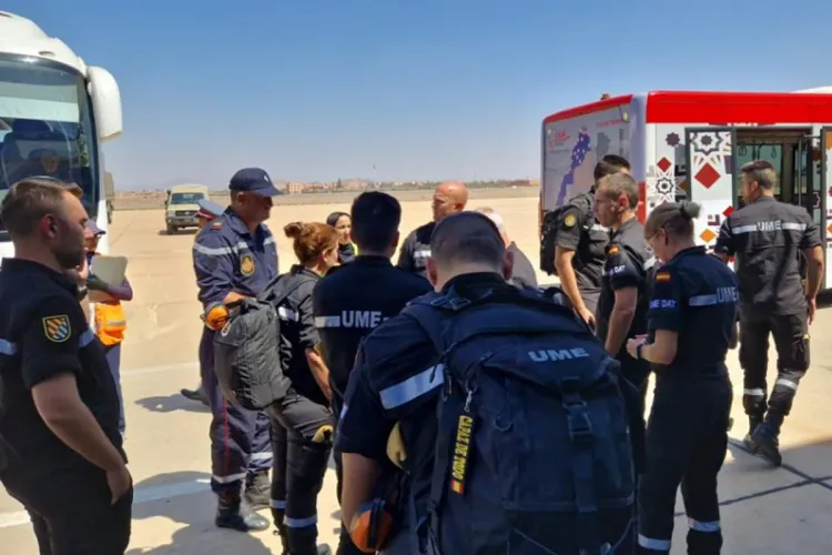 Séisme d’Al Haouz : Notre présence ici répond à un devoir envers le Maroc, un pays allié et ami de l’Espagne (Porte parole de l’équipe de secours espagnole)