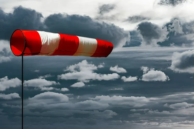 Fortes rafales de vent