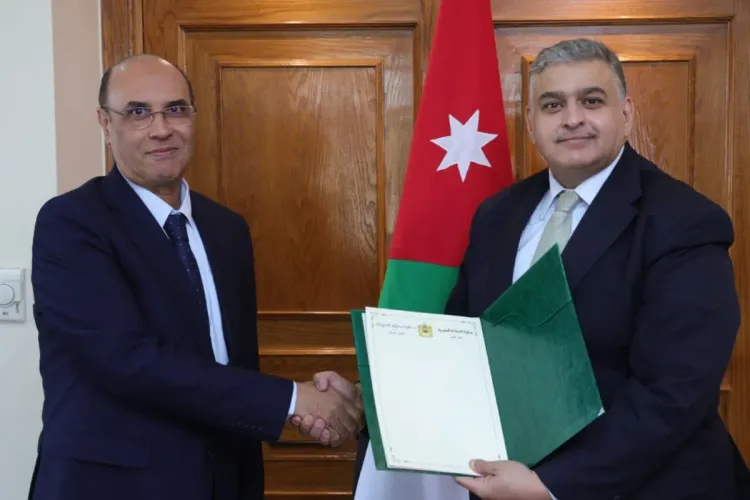 Fouad Akhrif ET SG du ministère jordanien des AE