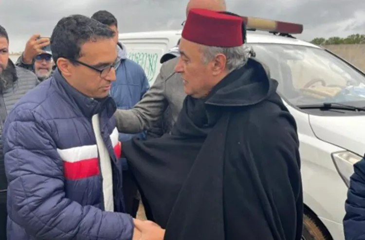 Funérailles à Benslimane de la chanteuse Naïma Samih