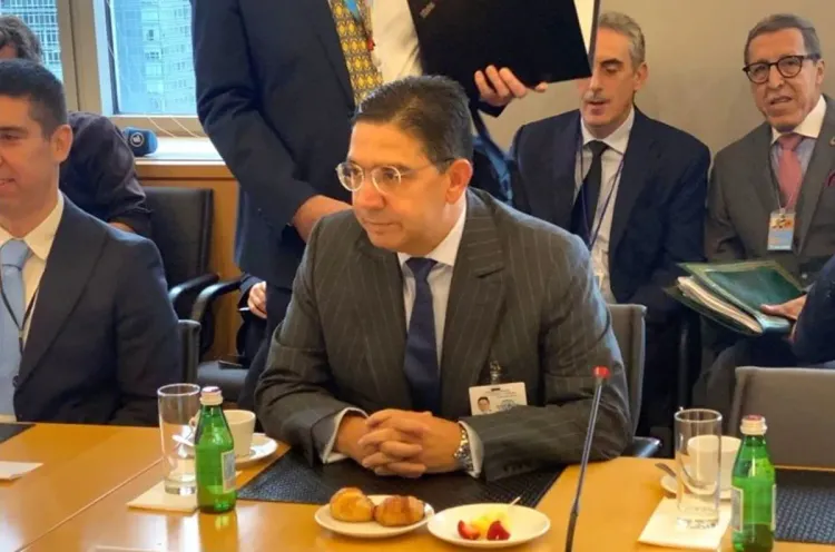 M. Bourita s'entretient à New York avec son homologue de Gambie