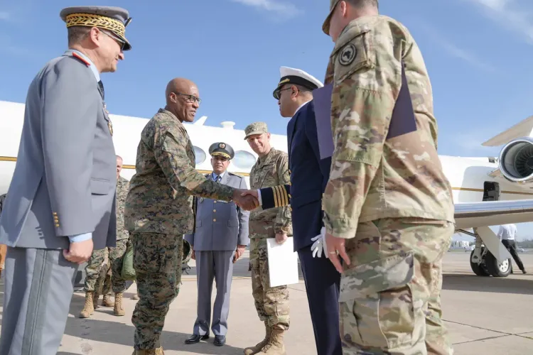 Visite au Maroc du Général d'Armée Michael Langley, Commandant du Commandement américain pour l'Afrique "USAFRICOM"