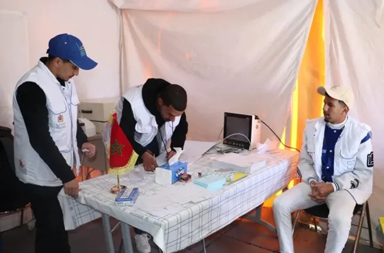 Imilchil- L'hôpital mobile continue de prodiguer ses prestations médicales au profit de la population