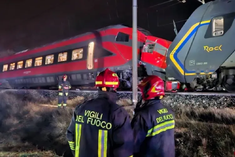 Italie_ Plusieurs blessés dans une collision entre deux trains