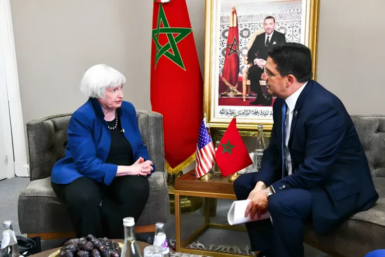 Assemblées BM/FMI: M. Bourita s'entretient avec plusieurs hauts responsables étrangers