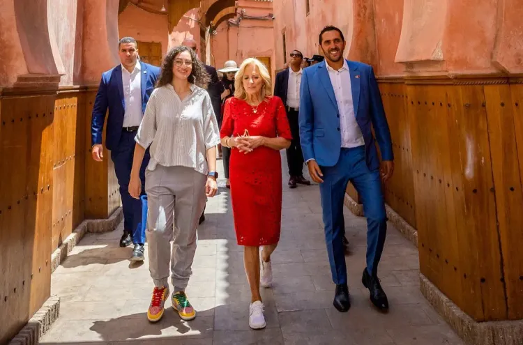 La Première Dame des Etats-Unis salue le leadership de Sa Majesté le Roi en faveur de l'autonomisation des femmes et des jeunes