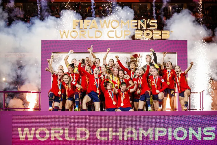 L'Espagne prend pour la première fois à la tête du classement FIFA féminin