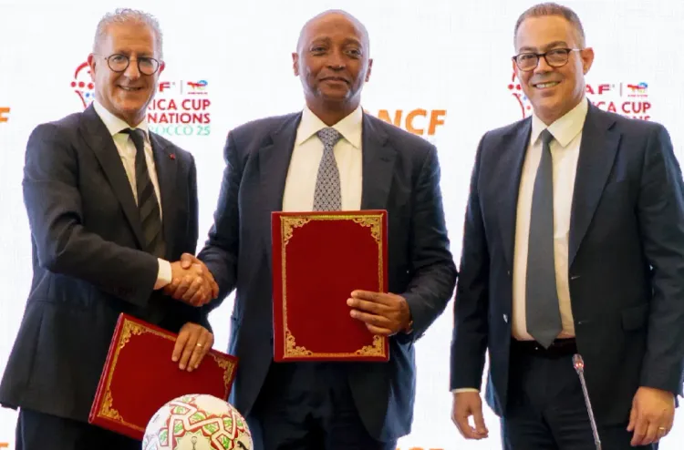 L’ONCF, sponsor officiel de la Coupe d’Afrique des Nations CAF TotalEnergies Maroc 2025