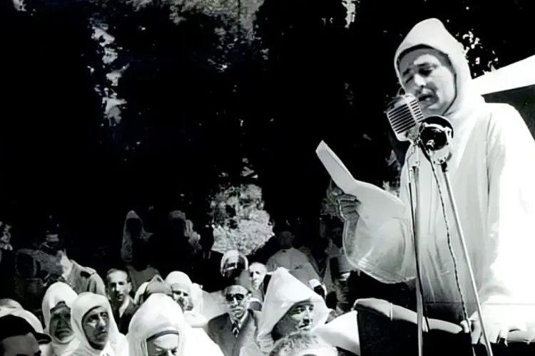 La visite historique de feu SM Mohammed V à Tanger