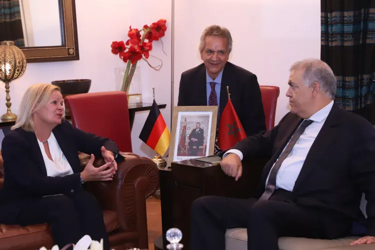 La ministre allemande de l'Intérieur salue la gestion efficace par le Maroc des effets du séisme d’Al-Haouz
