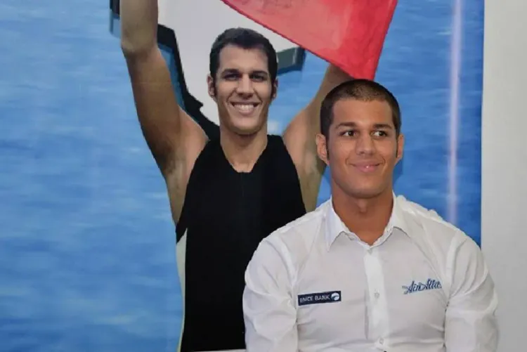 L'athlète Hassan Baraka