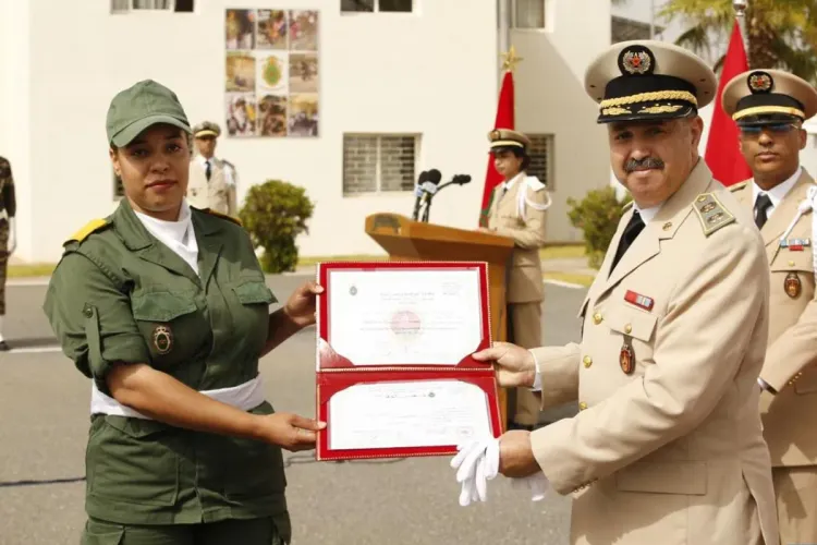 Le 38è contingent des appelées au service militaire