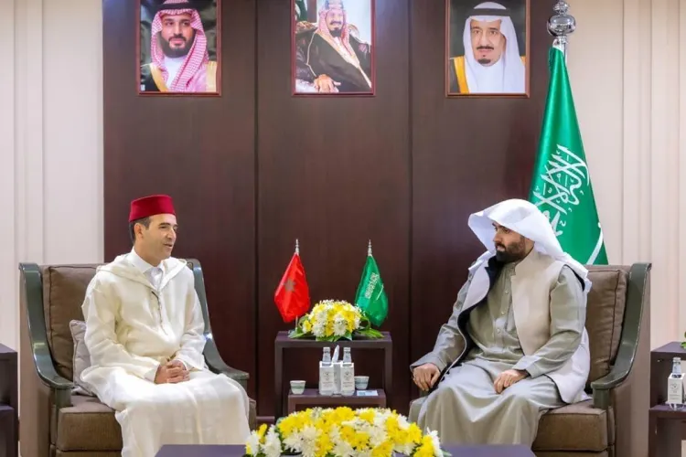 Le Médiateur du Royaume avec Le président de Diwan Al-Madhalim saoudien