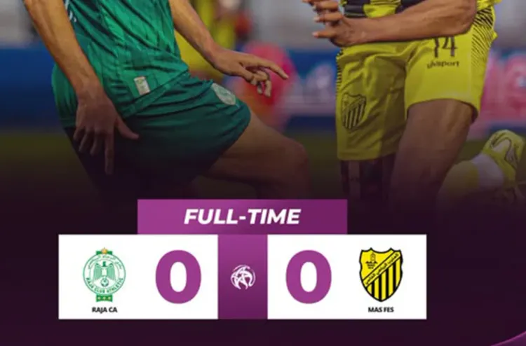 Le Raja de Casablanca et le Maghreb de Fès se neutralisent