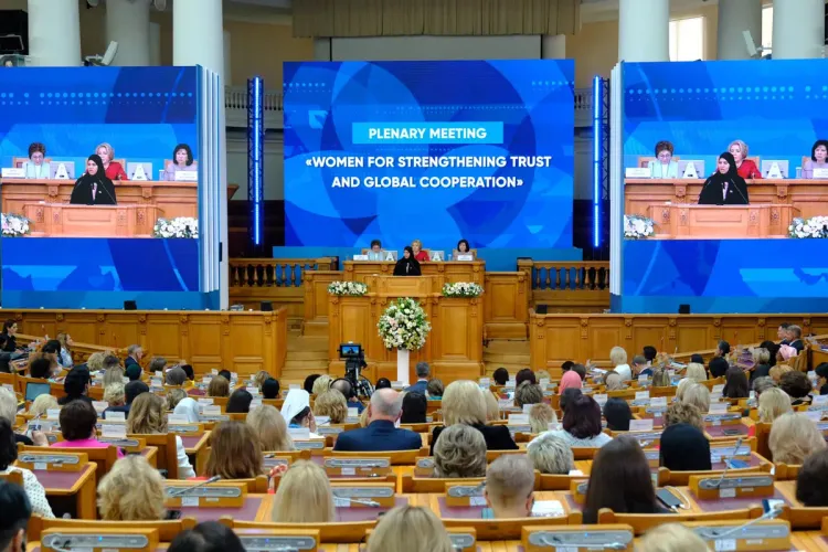 Le Réseau de femmes parlementaires Afrique-Monde arabe et le Forum féminin eurasien