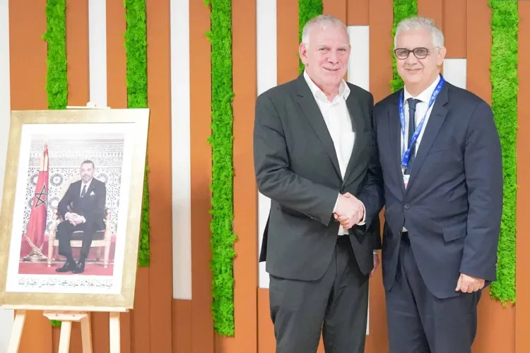 Le ministre fédéral allemand à la Coopération économique et nizar baraka