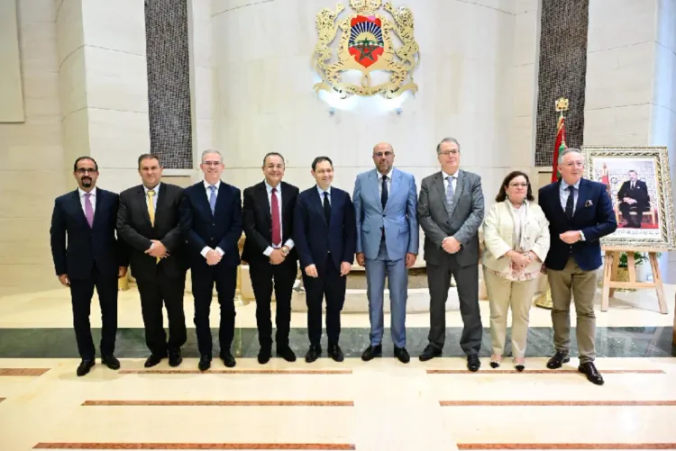 Le président de la Chambre des Conseillers s'entretient avec une délégation de la CPM Maroc-UE