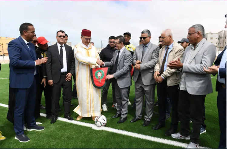 Le stade de l'Intégrité territoriale rénové et remis aux équipes de la région