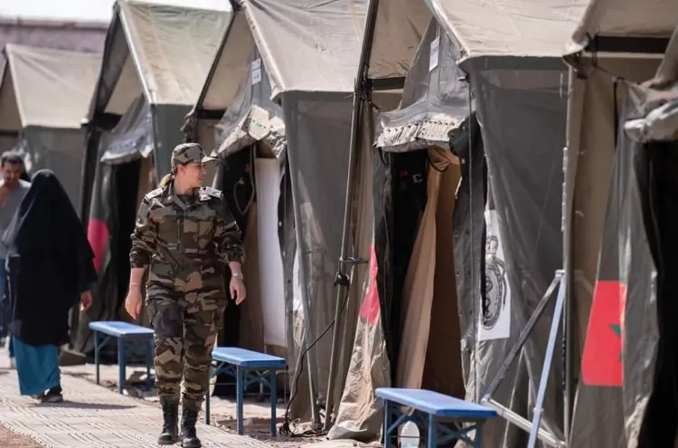 L'hôpital de campagne de Mejjat, un engagement continu des FAR au service des victimes du séisme