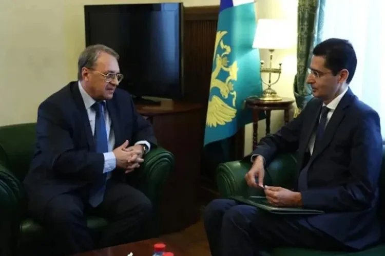 Lotfi Bouchaara ET LE vice-ministre des Affaires étrangères de Russie