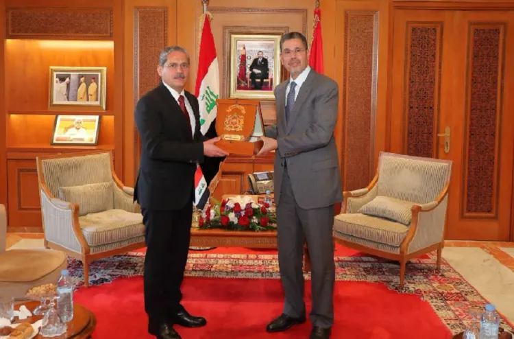 M. Abdennabaoui s'entretient avec le président de la Commission Fédérale d'Intégrité d'Irak