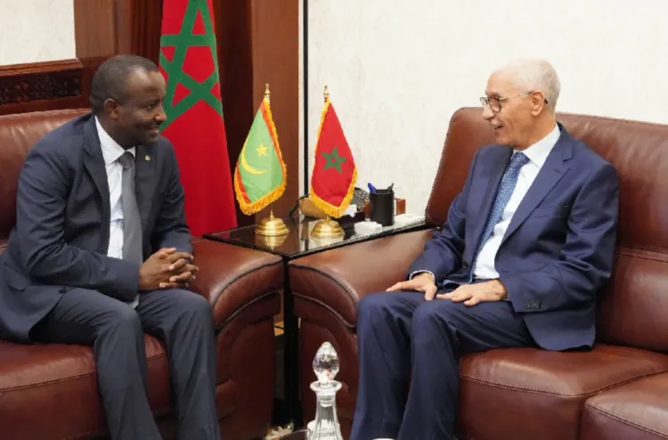 M. Talbi Alami s'entretient à Rabat avec le ministre mauritanien de la Justice
