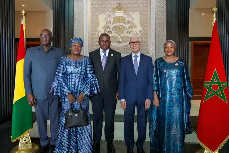 M. Talbi El Alami s'entretient à Rabat avec le président du Conseil national de la transition de la République de Guinée